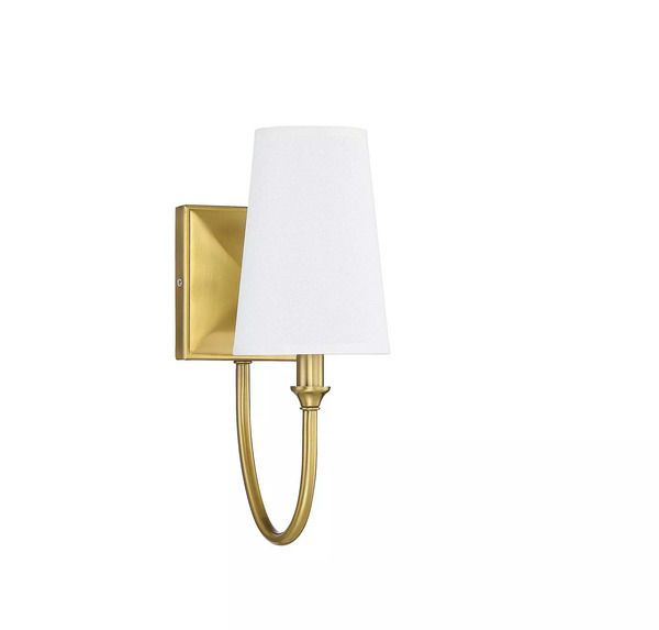 Product Image 1 for Cameron Warm Brass 1 Light Sconce from Savoy House 