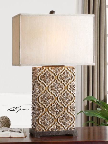 Product Image 1 for Uttermost Curino Golden Bronze Table Lamp from Uttermost