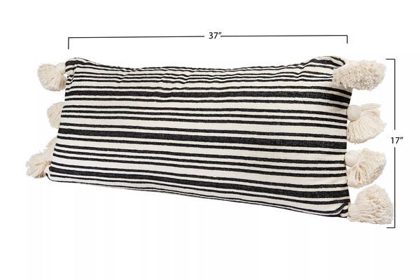 Product Image 1 for June Striped Lumbar Pillow from Creative Co-Op