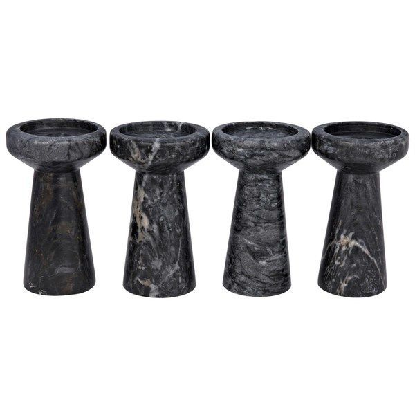 Product Image 1 for Aleka Decorative Candle Holder Set/4 from Noir