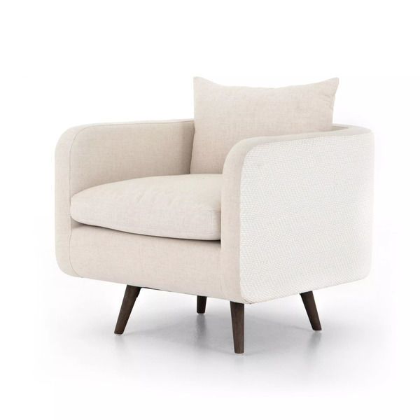 Product Image 1 for Kaya Swivel Chair - Savile Flax from Four Hands
