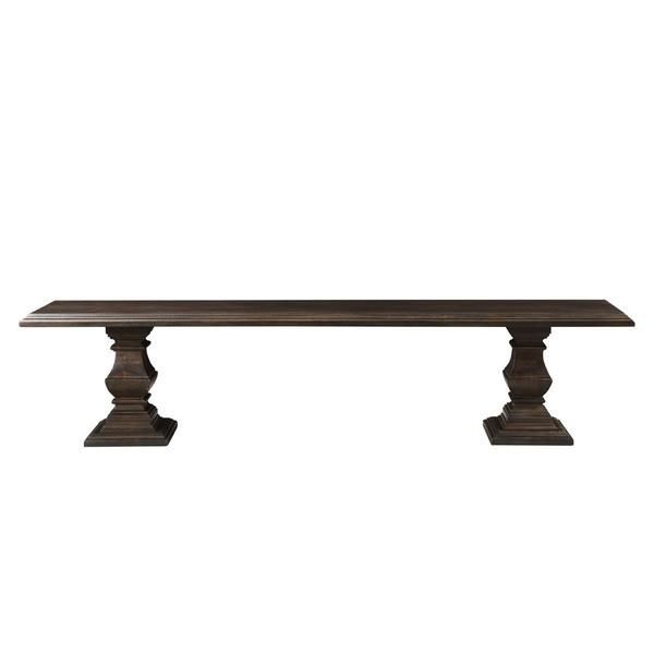 Product Image 2 for Toulon Vintage Brown Mango Wood Dining Bench from World Interiors