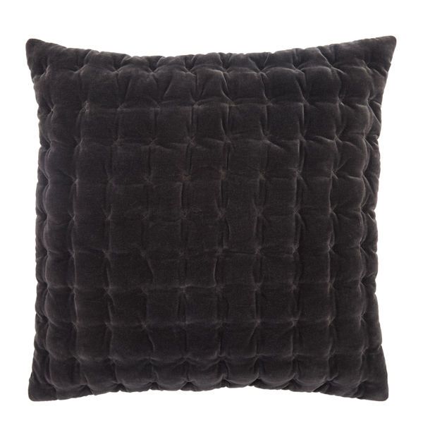 Product Image 1 for Winchester Solid Dark Gray Throw Pillow 26 inch from Jaipur 