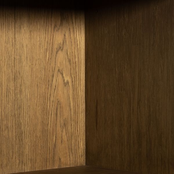 Millie Matte Black Wood Double Cabinet image 11