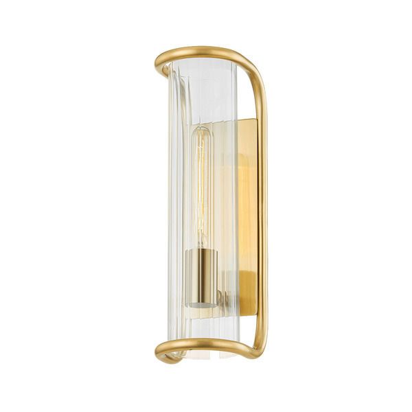 Product Image 1 for Fillmore 1-Light Wall Sconce - Aged Brass from Hudson Valley