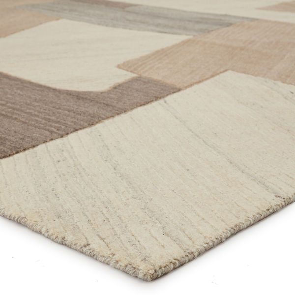 Product Image 1 for Verde Home by Istanbul Handmade Geometric Light Brown/ Tan Rug from Jaipur 