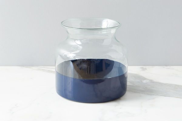 Product Image 2 for Navy Colorblock Flower Vase from etúHOME