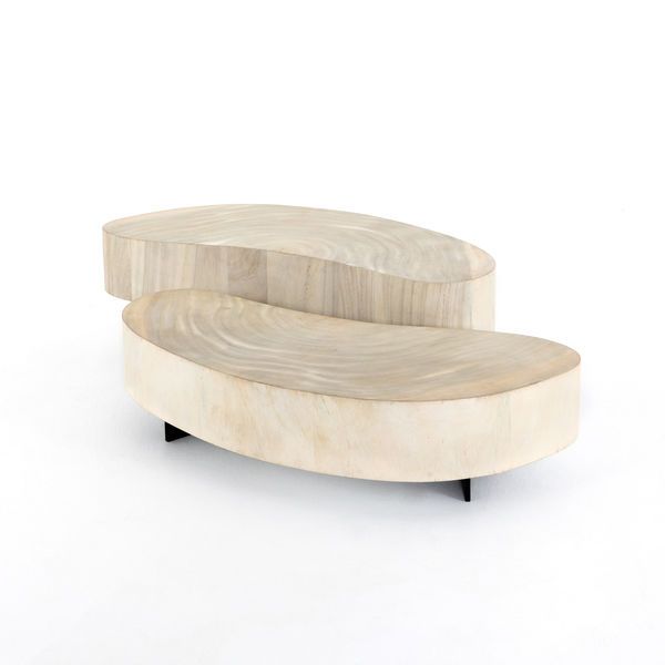 Product Image 2 for Avett Coffee Table - Bleached Guanacaste from Four Hands