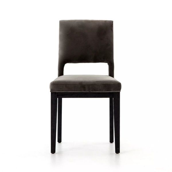 Product Image 1 for Sara Dining Chair Washed Velvet Grey from Four Hands