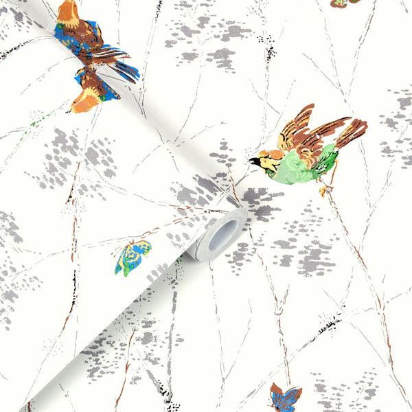 Product Image 1 for Laura Ashley Aviary Natural Birds Wallpaper from Graham & Brown