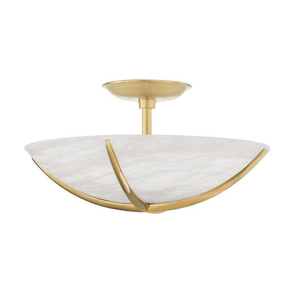 Product Image 1 for Wheatley 4 Light Semi Flush from Hudson Valley
