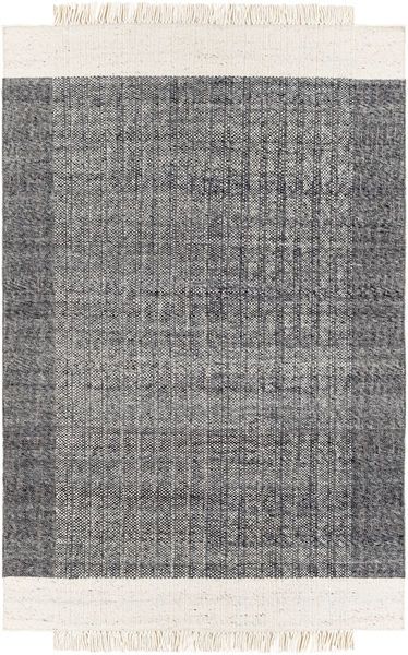 Product Image 1 for Reliance Hand-Woven Wool Charcoal / Cream Rug - 2' x 3' from Surya