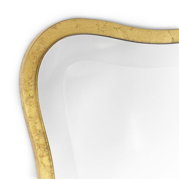 Product Image 3 for Candice Resin Mirror Rectangle - Gold Leaf from Regina Andrew Design