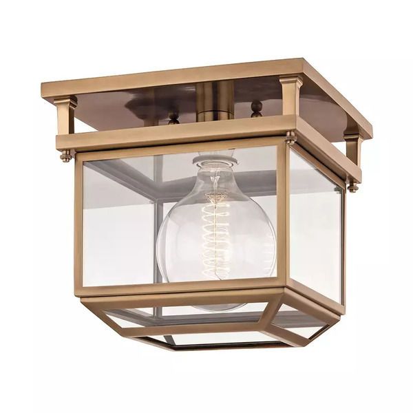 Product Image 1 for Rutherford 1 Light Semi Flush from Hudson Valley