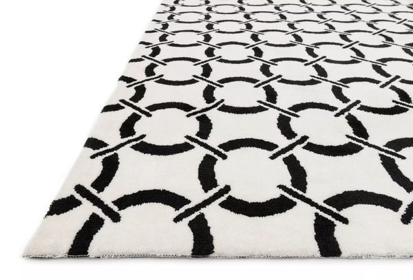 Product Image 1 for Charlotte Ivory / Onyx Rug from Loloi