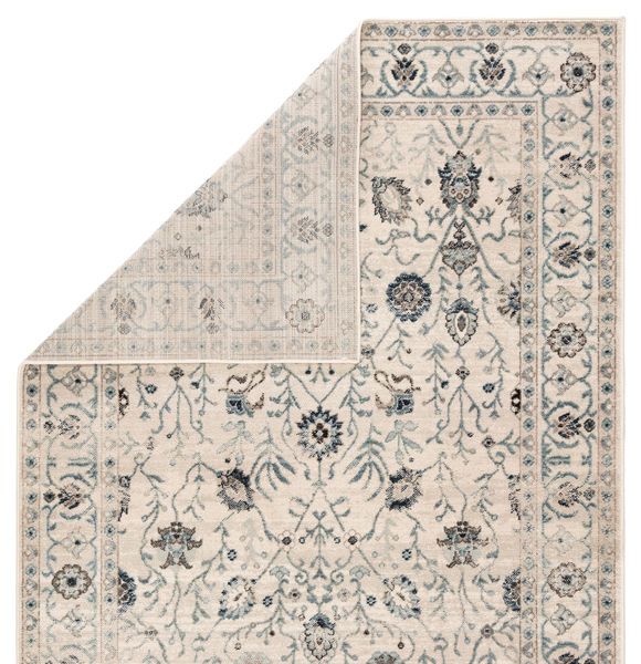 Product Image 2 for Bellamy Oriental Ivory/ Blue Rug from Jaipur 