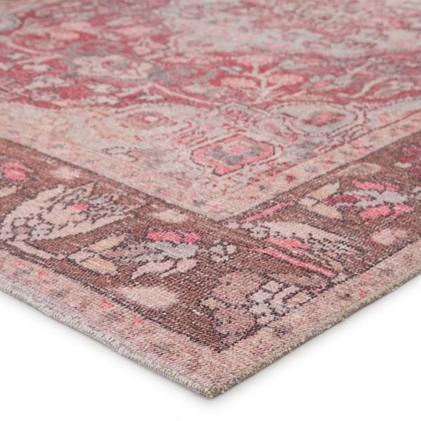 Product Image 2 for Edita Medallion Pink / Blue Area Rug from Jaipur 
