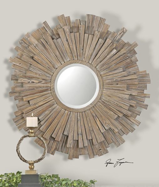 Product Image 1 for Uttermost Vermundo Wood Mirror from Uttermost