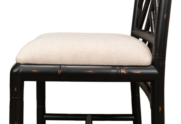 Product Image 12 for Brighton Bamboo Side Chair Black from Sarreid Ltd.