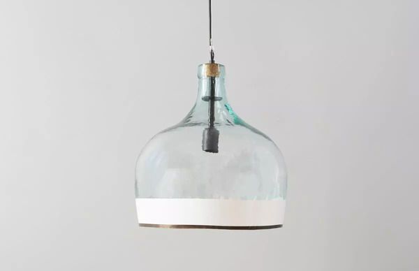 Product Image 1 for White Colorblock Balon Pendant, Wire from etúHOME