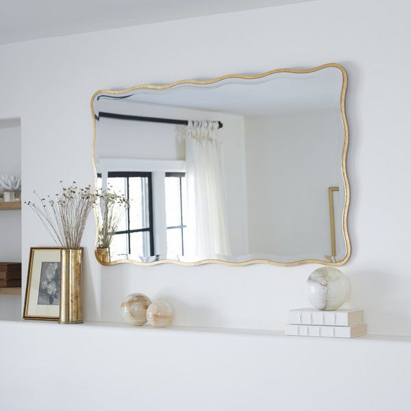 Product Image 2 for Candice Resin Mirror Rectangle - Gold Leaf from Regina Andrew Design