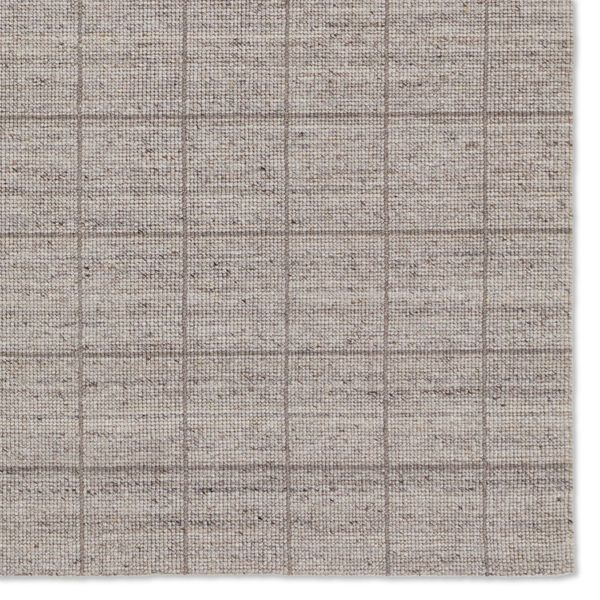 Product Image 1 for Club Handmade Striped Gray/ Taupe Rug from Jaipur 