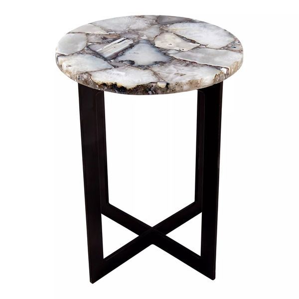 Product Image 1 for Blanca Agate Accent Table from Moe's