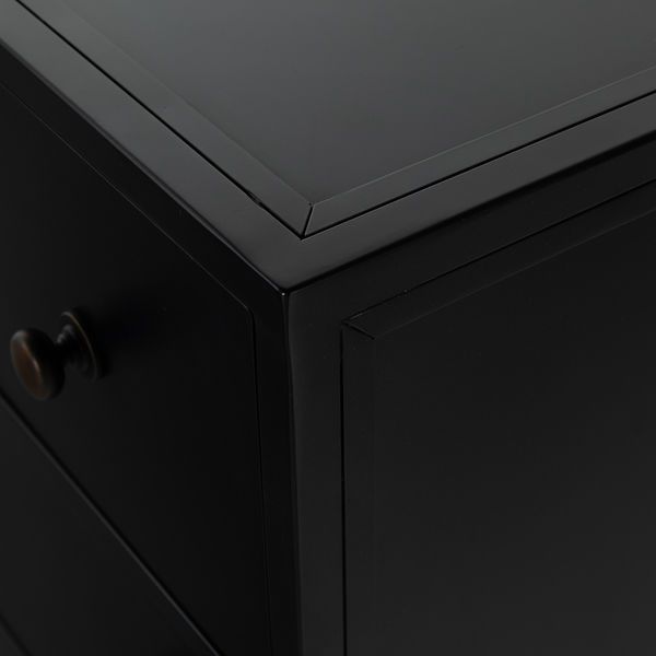 Belmont 8 Drawer Metal Dresser Black image 7