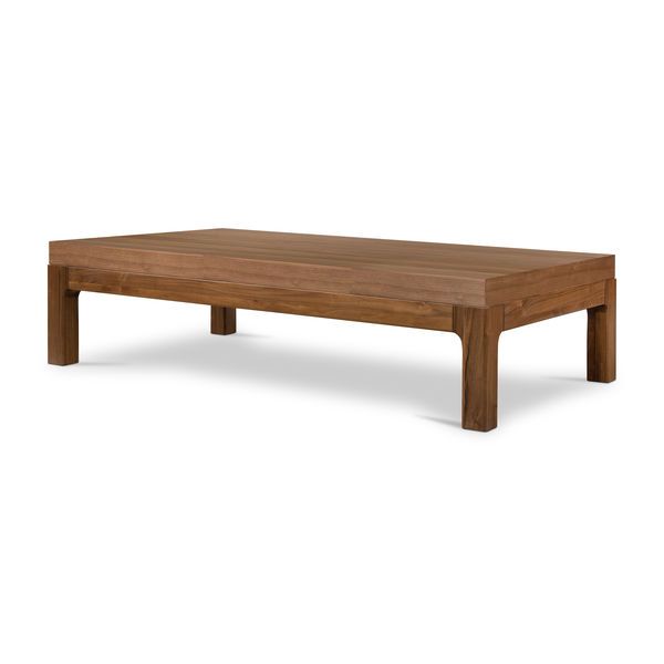 Arturo Natural Walnut Traditional Coffee Table | Scout & Nimble