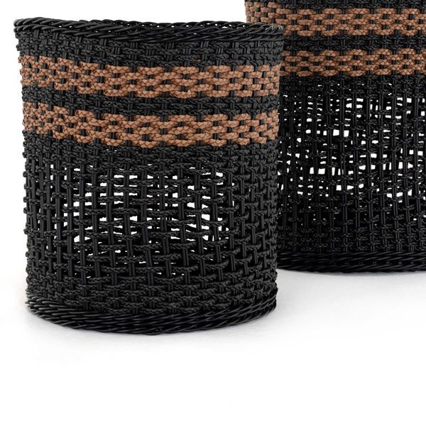 Product Image 4 for Naida Outdoor Baskets, Set Of 2 Natural from Four Hands