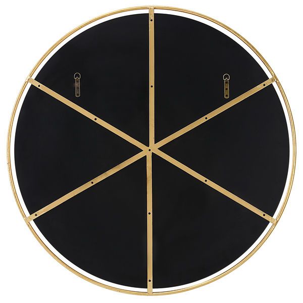 Product Image 5 for Canillo Gold Leaf Beveled Round Mirror from Uttermost