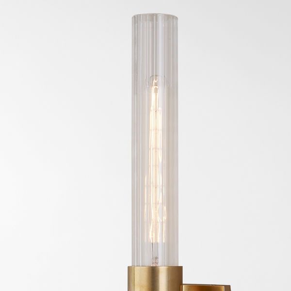 Product Image 2 for Asher 2-Light Wall Sconce - Aged Brass from Hudson Valley