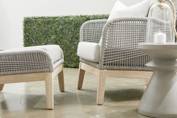 Product Image 3 for Loom Outdoor Woven Footstool from Essentials for Living