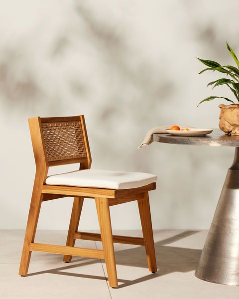 Merit Outdoor Dining Chair With Cushion image 2