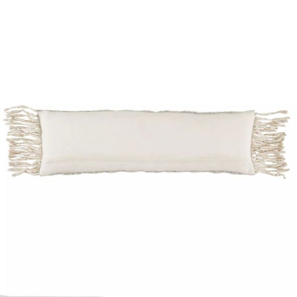 Product Image 4 for Artos Textured Gray/ Cream Lumbar Pillow from Jaipur 