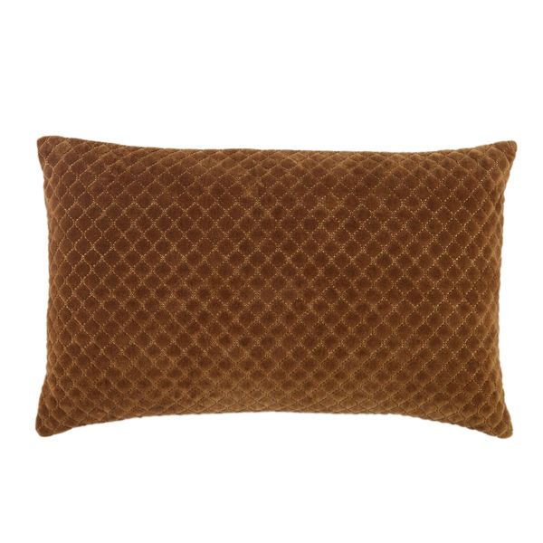 Product Image 1 for Rawlings Trellis Brown Lumbar Pillow from Jaipur 