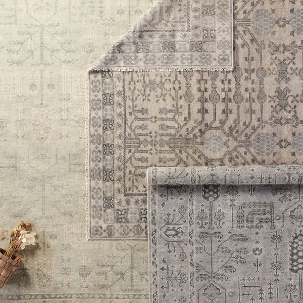 Product Image 3 for Cosimo Hand-Knotted Oriental Gray Rug from Jaipur 