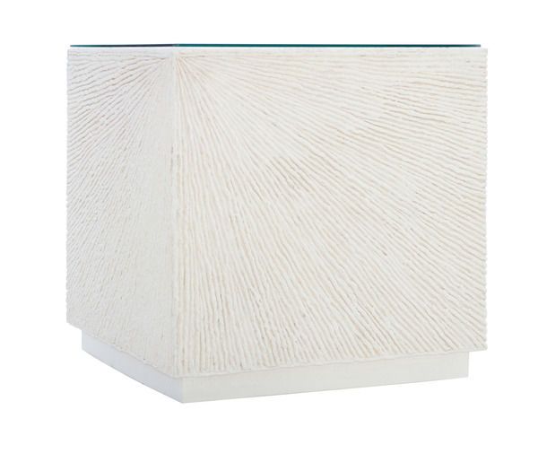 Exteriors Tenerife Coco Twig Cube End Table image 1