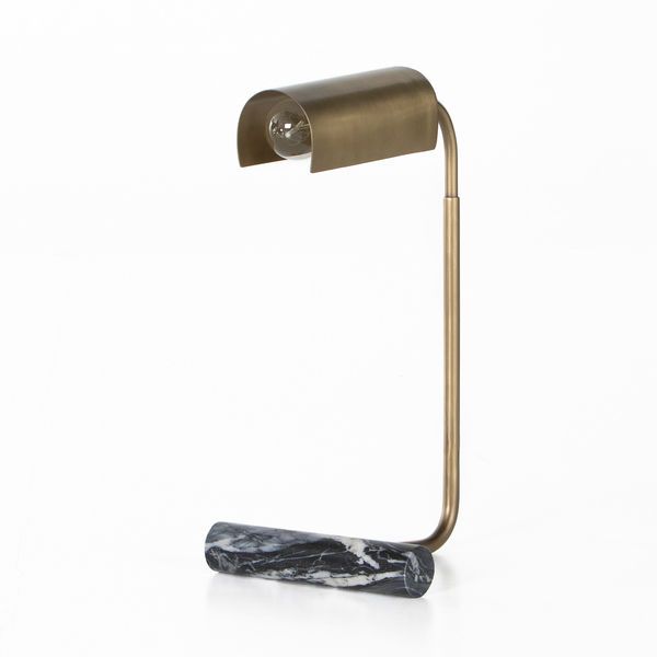 Product Image 3 for Hector Task Lamp Weathered Brass from Four Hands