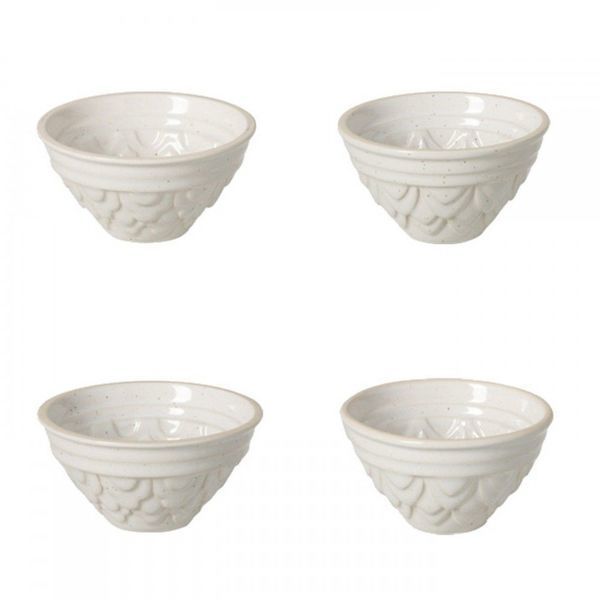 Product Image 1 for Fattoria Ceramic Stoneware Individual Cake Pans, Set of 4 from Casafina
