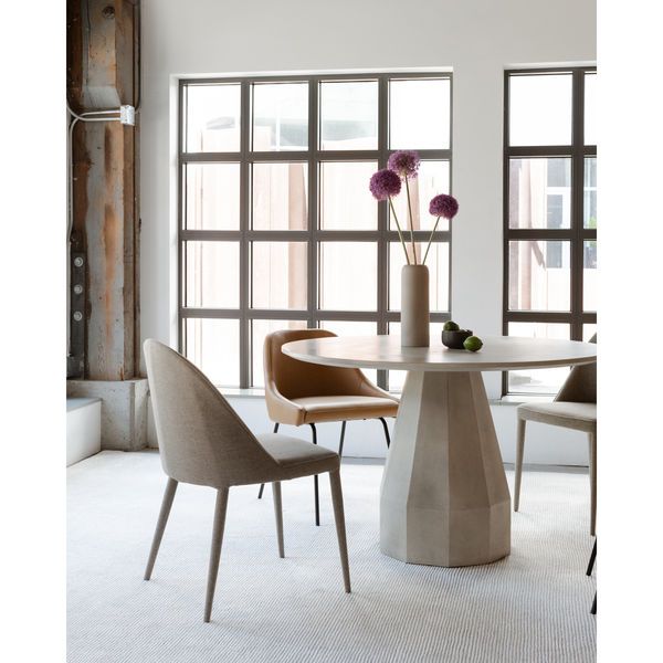 Burton Fabric Dining Chair Grey, Set of Two image 6