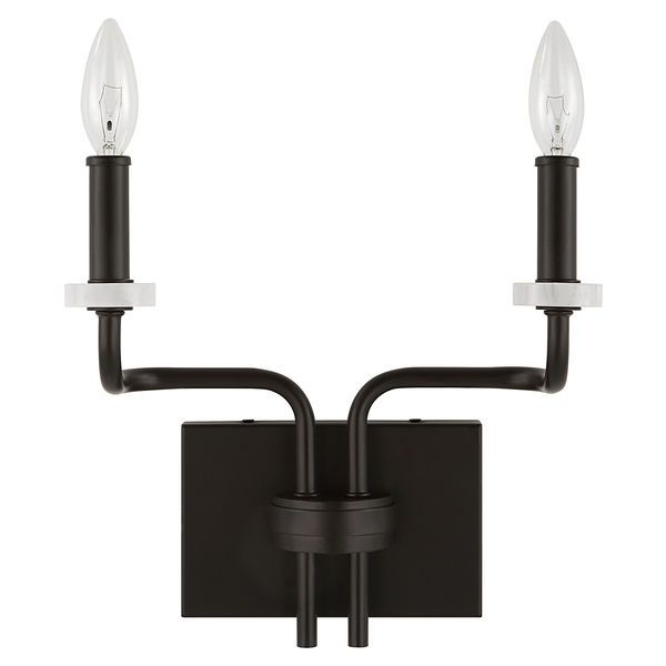 Product Image 2 for Ebony Elegance 2 Light Sconce from Uttermost