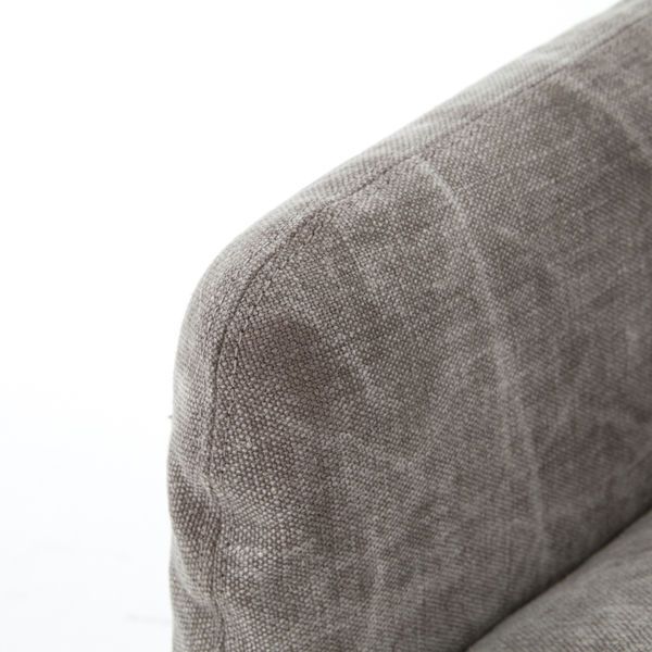 Product Image 2 for Banks Swivel Chair - Stonewash Heavy Jt Tp from Four Hands