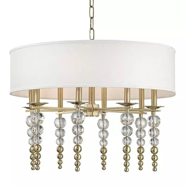 Product Image 1 for Persis 8 Light Pendant from Hudson Valley