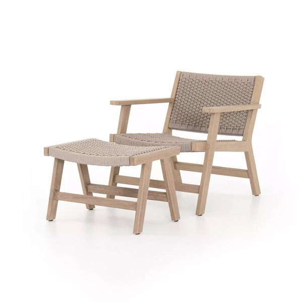 Delano Chair + Ottoman image 1