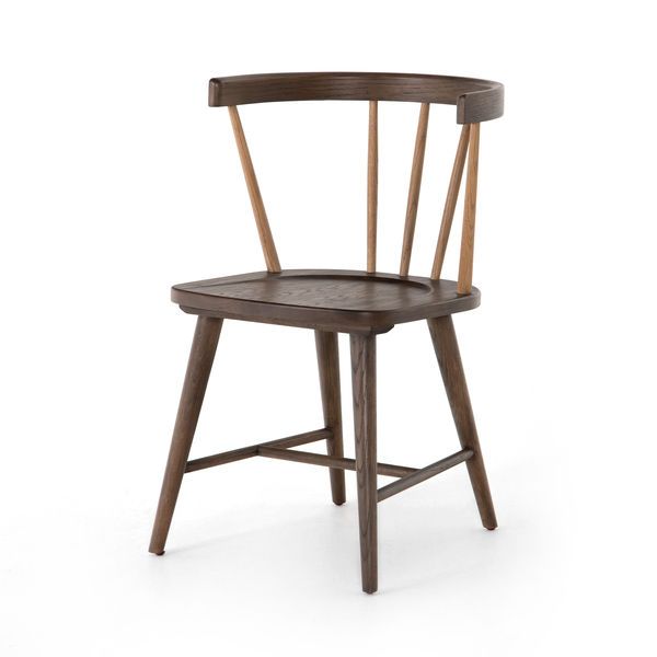 Product Image 2 for Naples Dining Chair Light Cocoa Oak from Four Hands