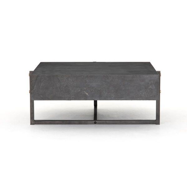 Product Image 3 for Keppler Square Coffee Table Bluestone from Four Hands
