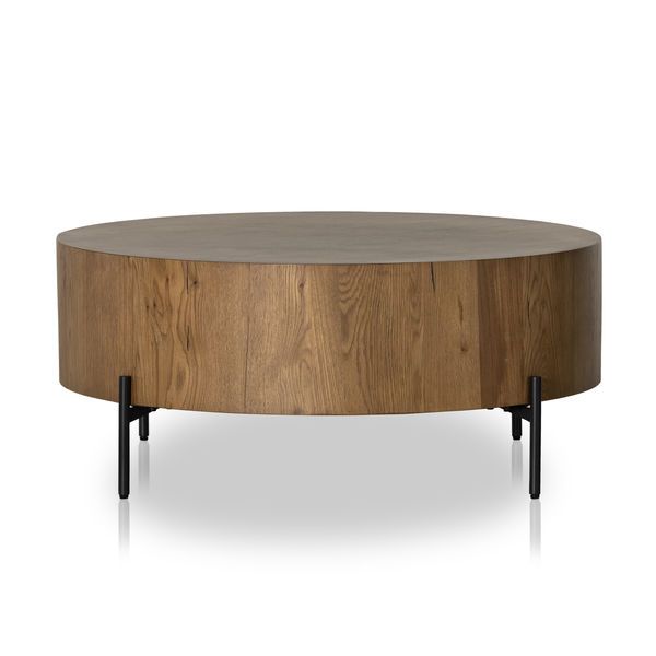 Product Image 4 for Eaton Drum Iron Coffee Table - Dark Gunmetal from Four Hands