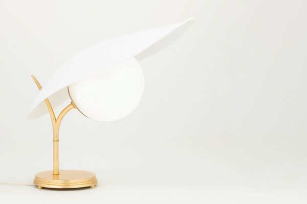 Product Image 3 for Frond 2-Light Gold Floor Lamp from Hudson Valley