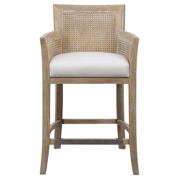 Product Image 3 for Encore Counter Stool, Natural from Uttermost